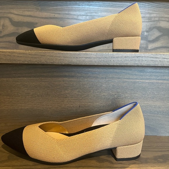 NWOB Rothy’s The High Point Wren Cap Toe Shoes Sizes 9 & 10 - Picture 2 of 14